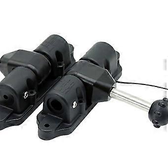 2Pcs Kayak Paddle Holder Universal Durable Oar Holder for Raft Canoe Boat
