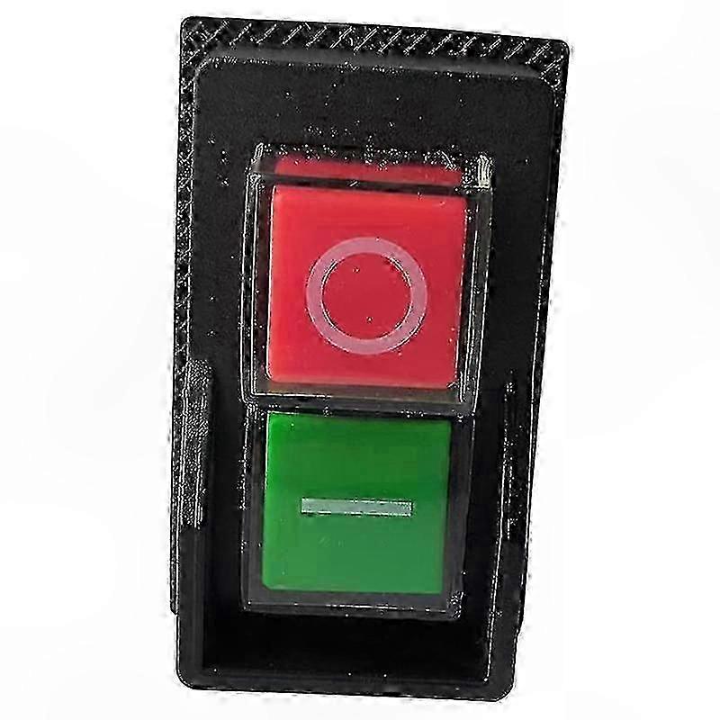 4-Pin 220V Push Button Electromagnetic Switch compatible with Garden Equipment