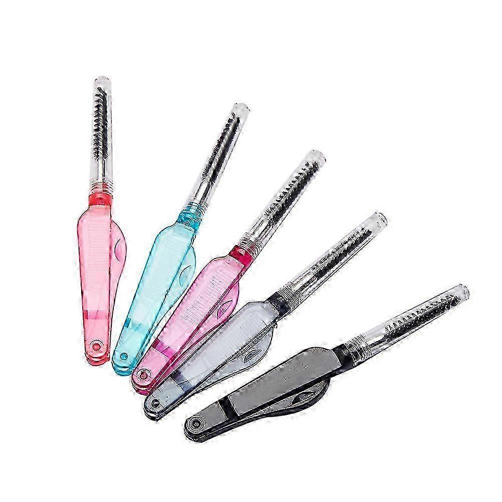 Makeup Eyebrow Comb for Practical Eyelash Grooming with 10Pcs Brushes