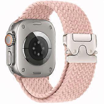 Pink Sport Band for Apple Watch 42mm 44mm 45mm 46mm 49mm, Stretchy Replacement Strap Compatible with Ultra 2 Series 10 9 8 7 6 5 4 3 2 1