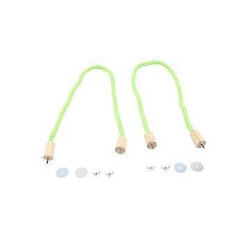 Bird Cage Standing Climbing Rope Green Color Multifunctional Parakeet Swing Perch Bird Cage Cotton Rope