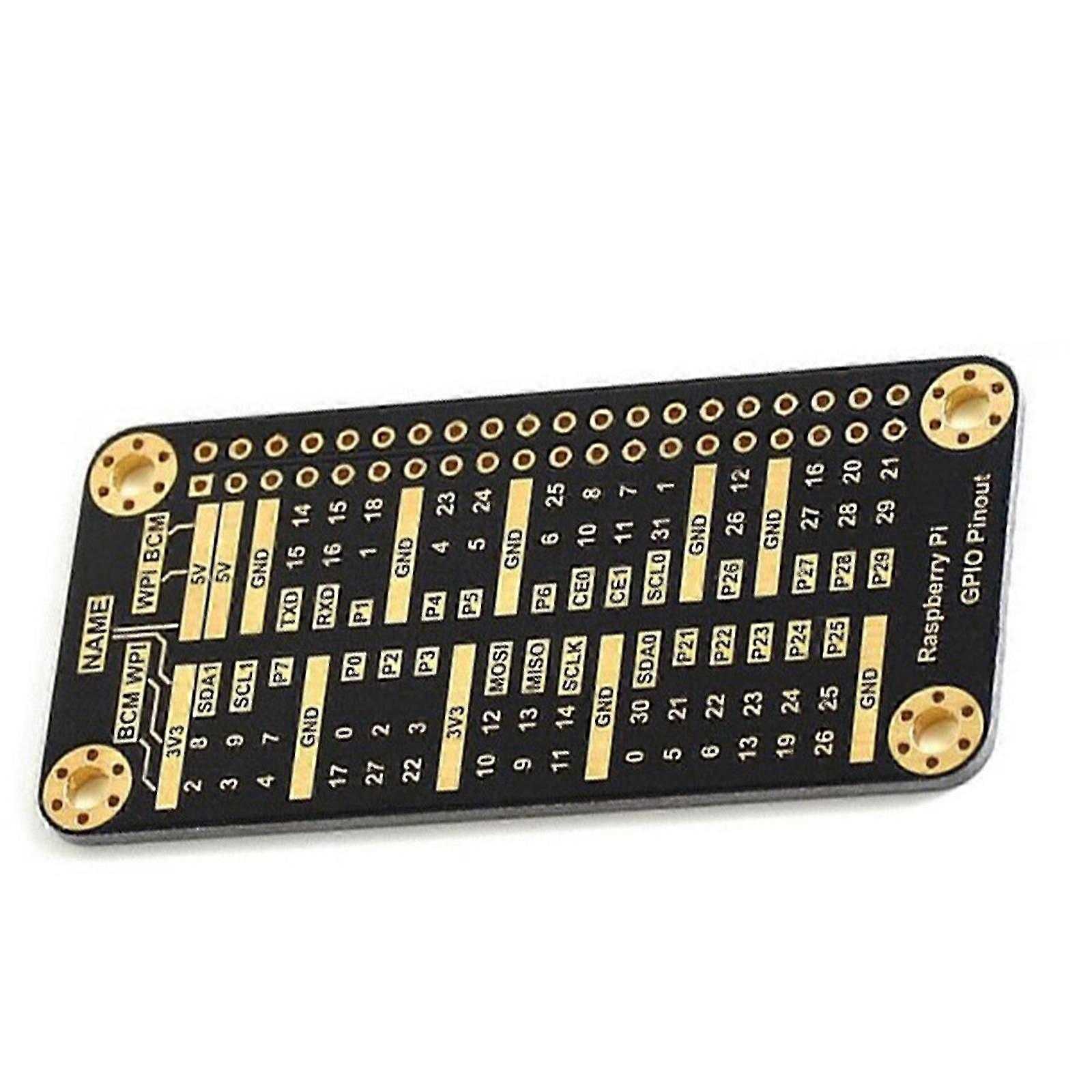 Gpio Reference Board For Raspberry Pi Model 4b/3b+/zero 2w 26-27