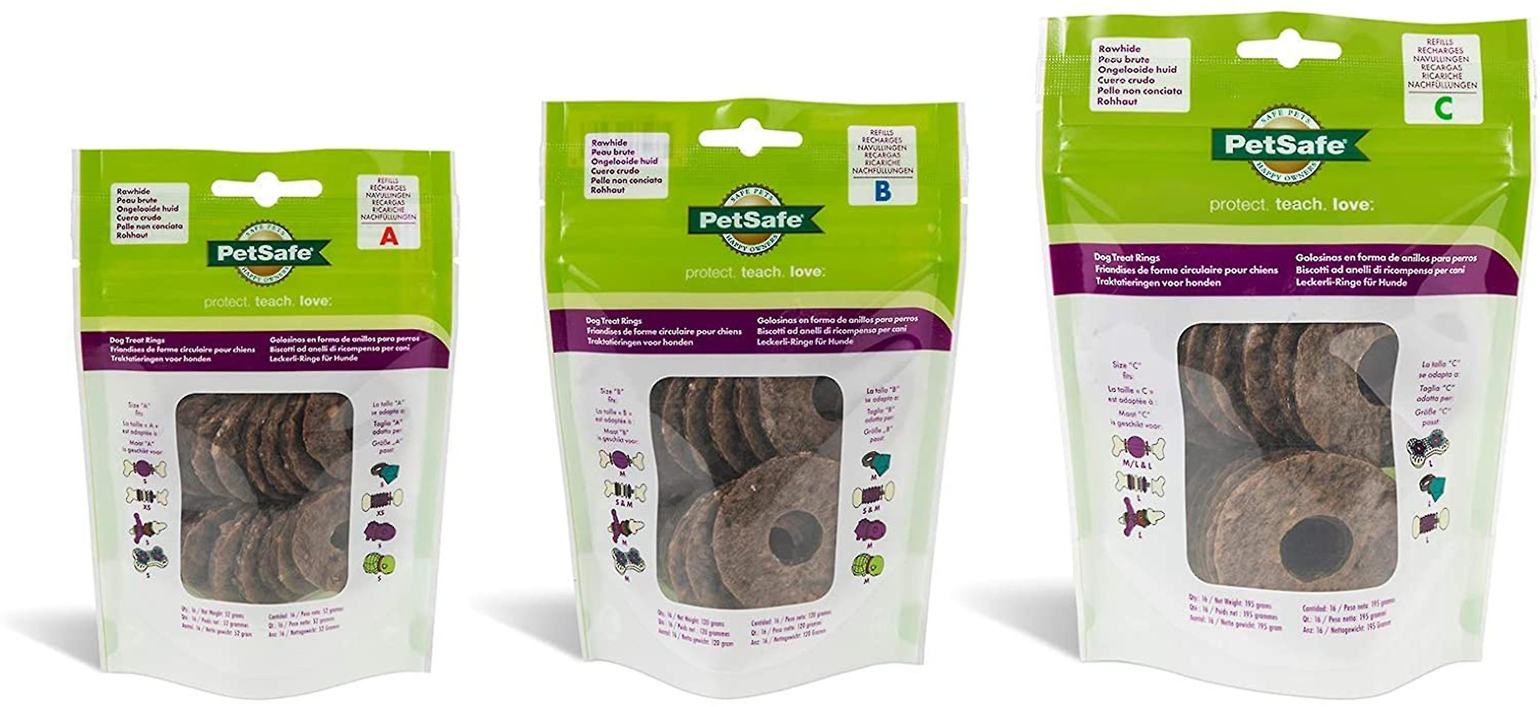 Busy Buddy Rawhide Treat Refill Size A