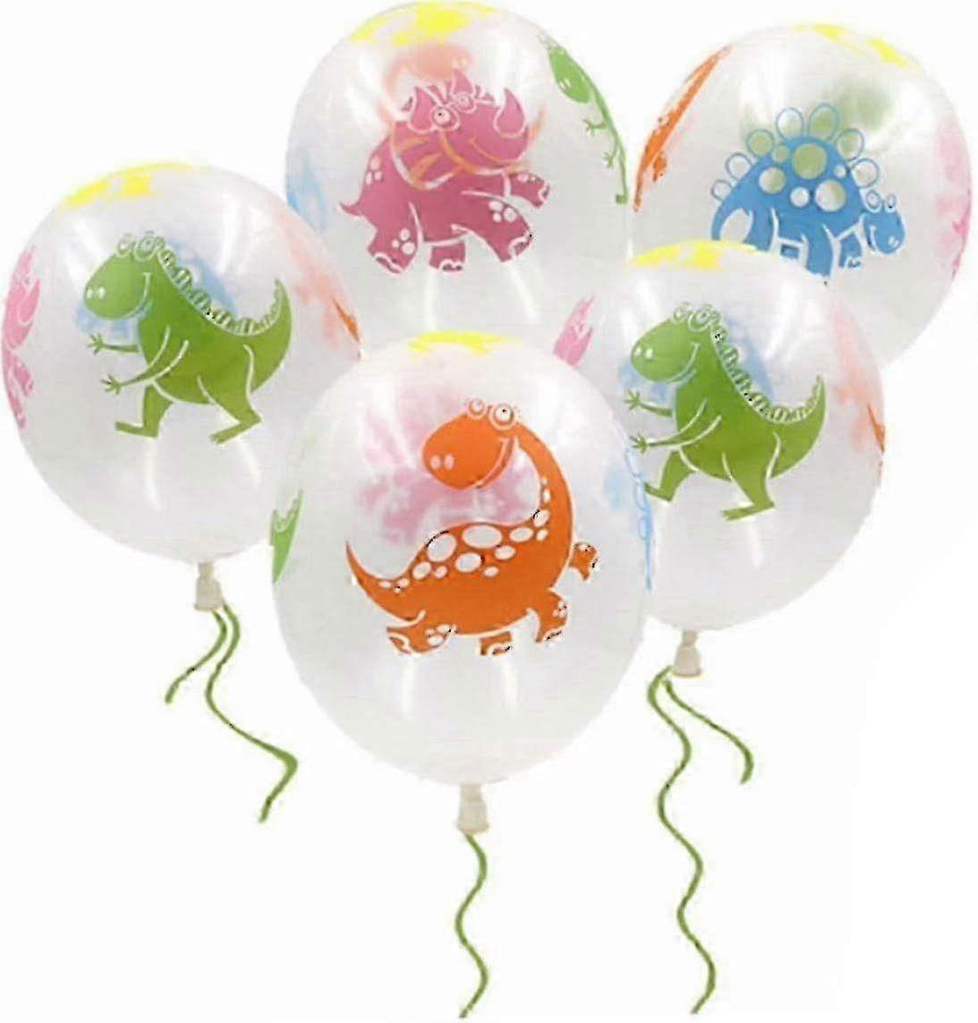 100pcs Transparent Latex Balloons