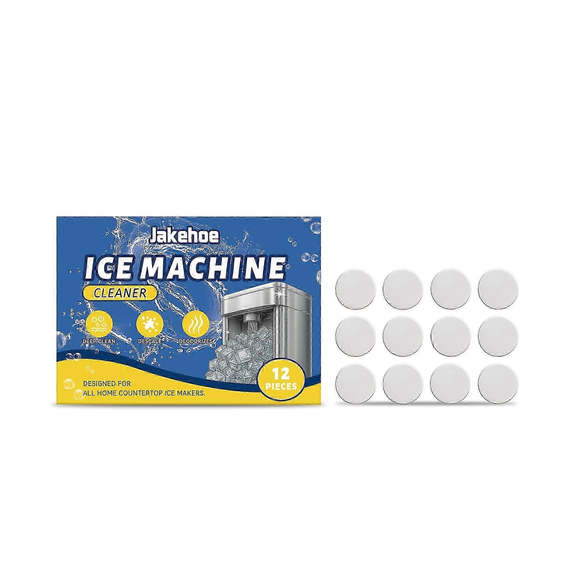 Ice Machine Cleaning Tablets Powerful Ice Maker Machine Scale Stain Maintenance Cleaning Effervescent Tablets