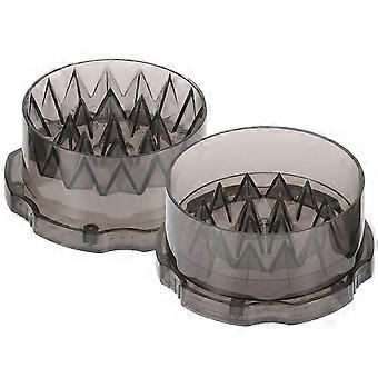 3 stuks stevige plastic maalbox voor buitenvisserij, 10x10cm, ideaal voor karpervissen