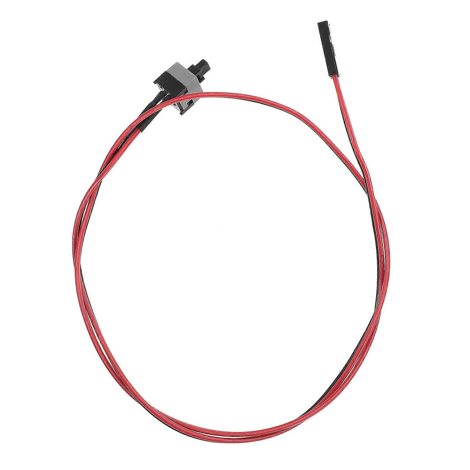 on Off Restart Button Desktop Power Cable for 10Pcs Computer Chassis
