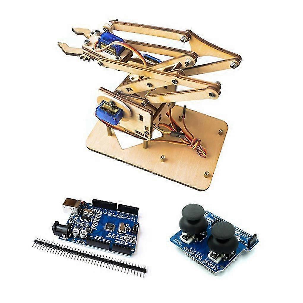 Acrylic 4 DOF Robot Arm Learning Kit
