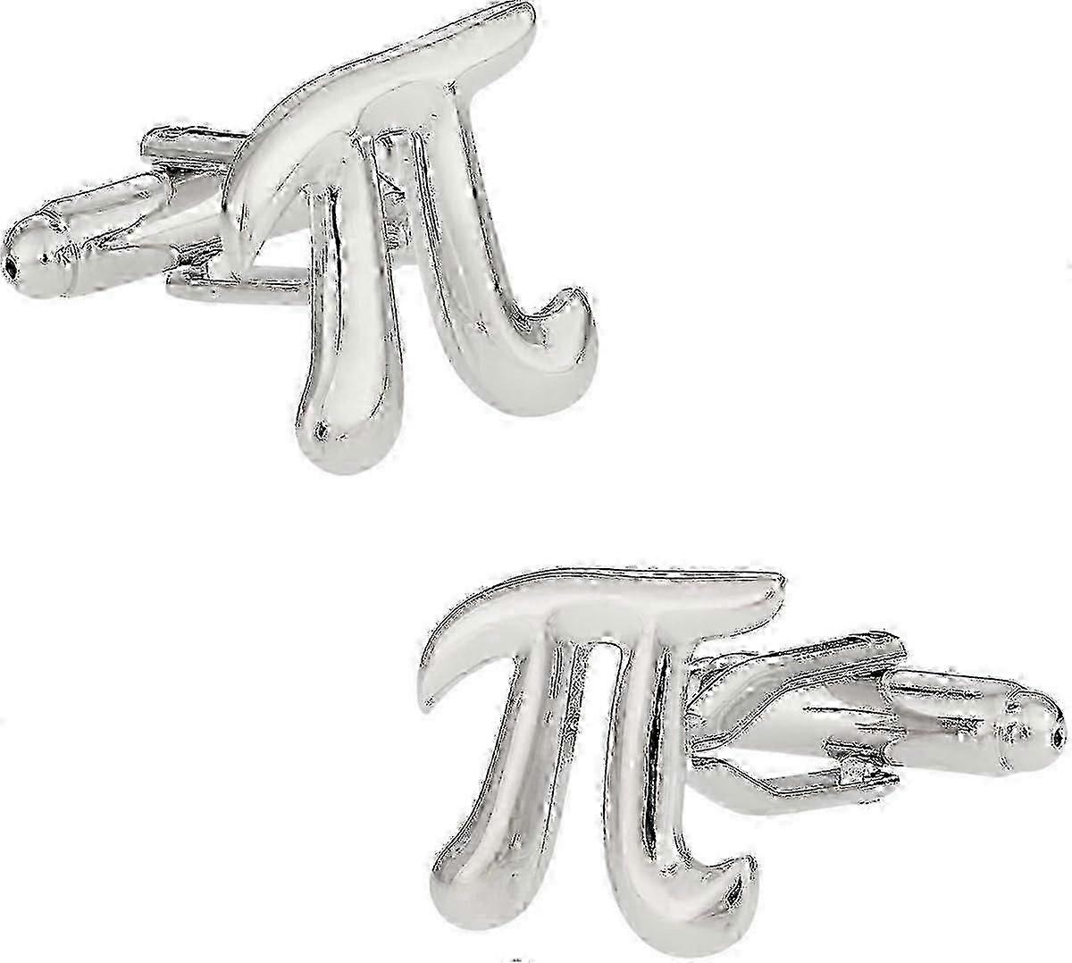 Pi 3.14 Math Cufflinks with Presentation Box WsD-Good