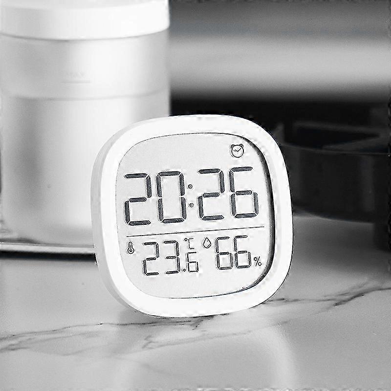 Minimalist LCD Clock With Temp And Humidity