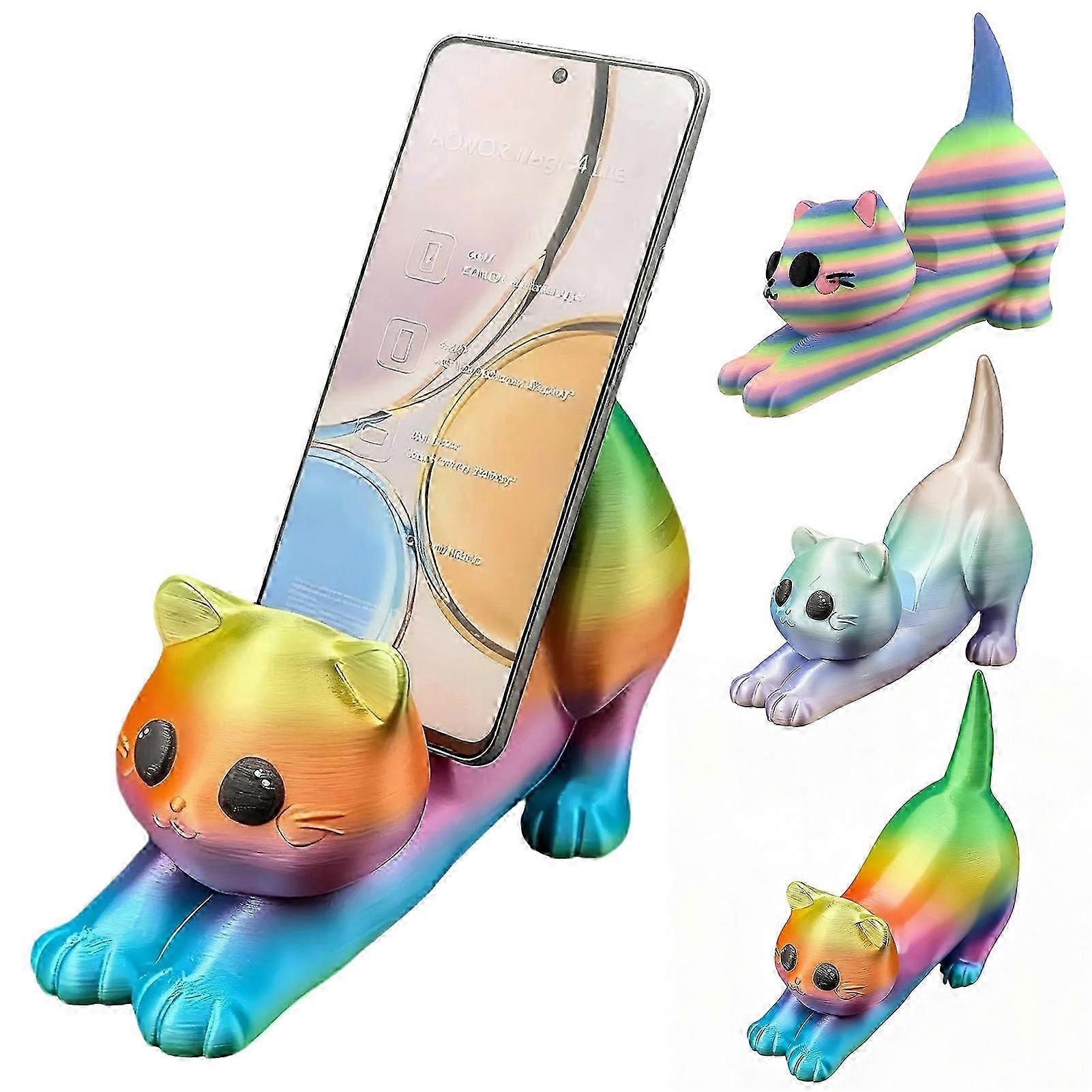 PLA Cat Desktop Phone Holder