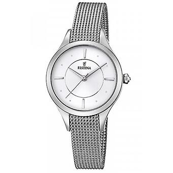 Festina Mademoiselle Quartz Analog Women's Watch with Stainless Steel Bracelet F16958/1