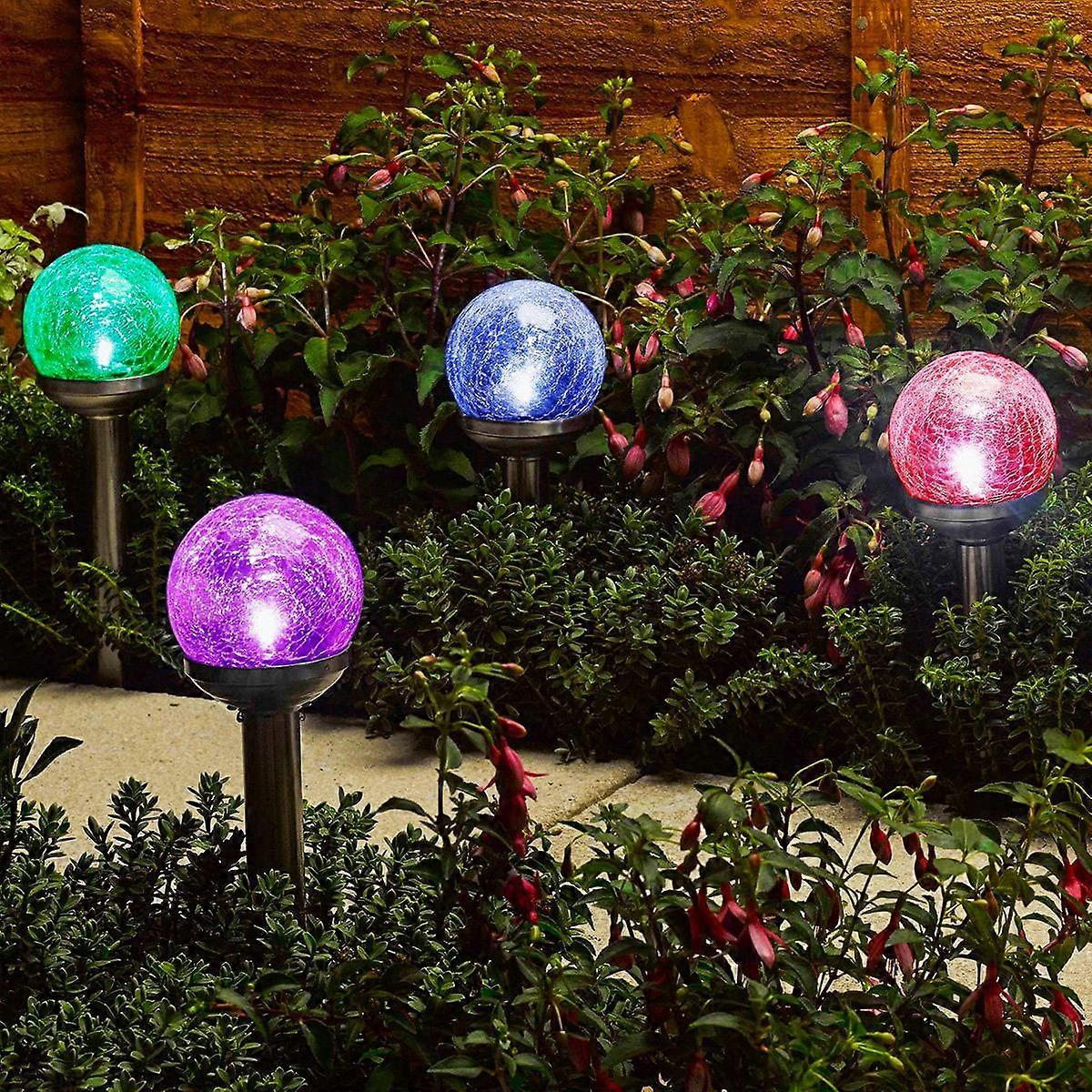Weather-Resistant Mosaic Solar Pathway Light