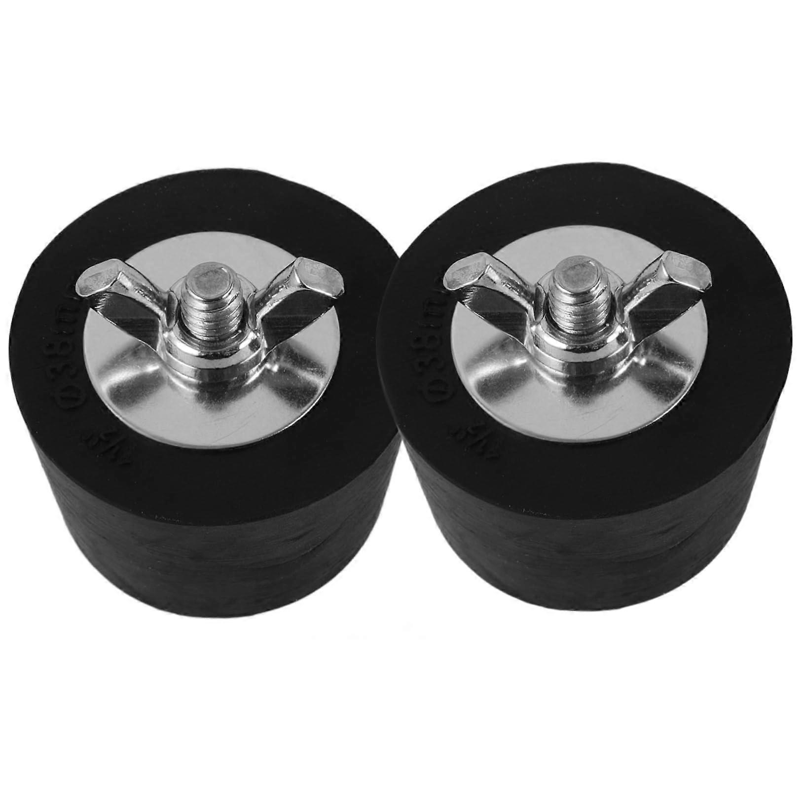 2pcs Pool Winterizing Plug Heavy Duty Pool  Line Plug Compact Size Easy Installation
