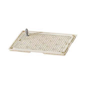 Pee Dog Toilet Leakproof Easy Clean Potty Tray for Bunny Puppy Small Animals dark grey@ff