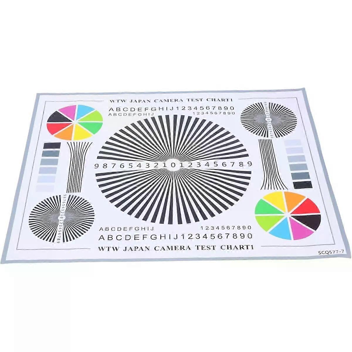 Lens Test Chart Focus Alignment Tool for Cctv Calibration