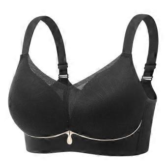 Small chest adjustment type steel-free underwear, women's gathering upper support, anti-sagging and anti-expansion lace back bra cover 1011
