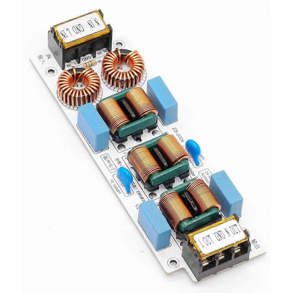 6A 4-Stage EMI Filter Aluminium