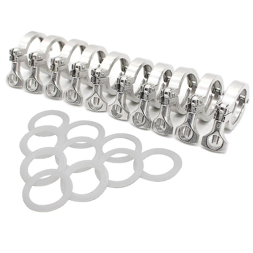 Acier inoxydable Sanitaire Tri Clamp Clamps Trèfle