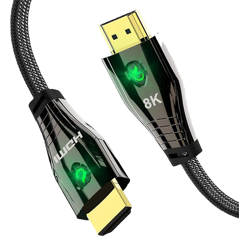 3M Hdmi Cable Hd Audio Video Cable Adapter Line Connectors 3d 8k@60hz 0.5m 1m 2m For Computer Tv Connection Monitor