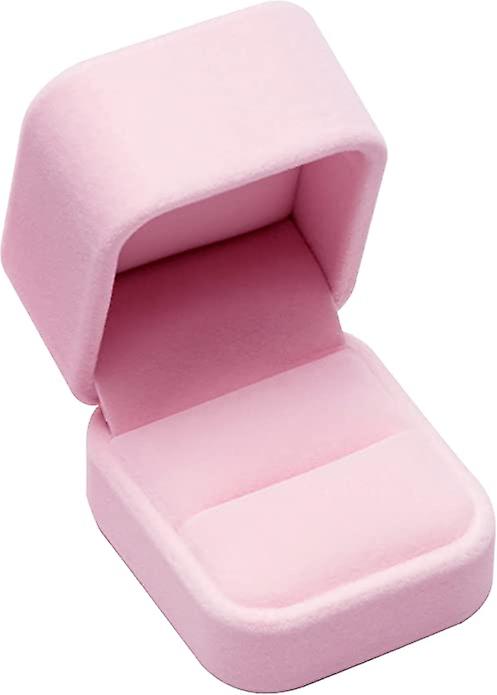 1pcs Earring Gift Box Shell Jewelry Storage Case Showcase For Necklace pink