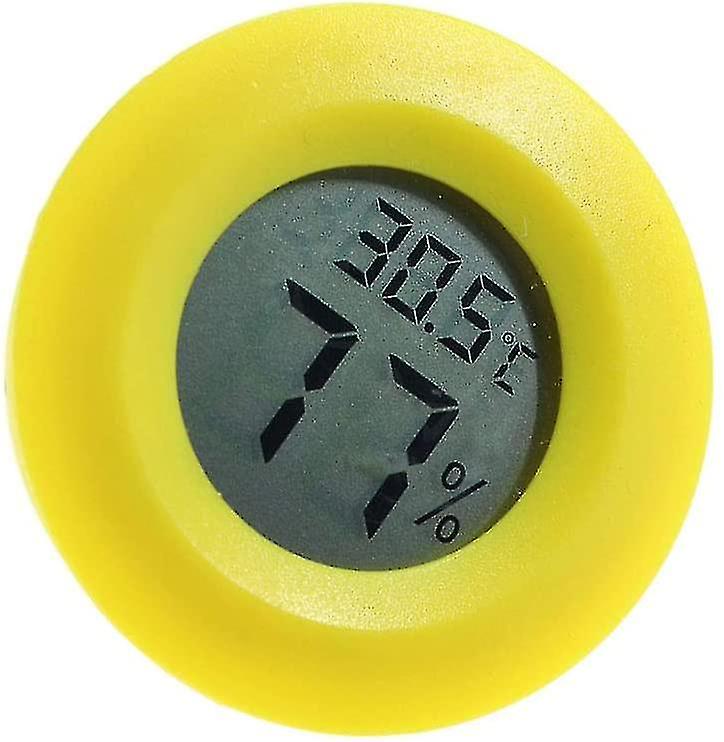 Mini Practical Digital Indoor Round Thermometer Hygrometer Room Temperature