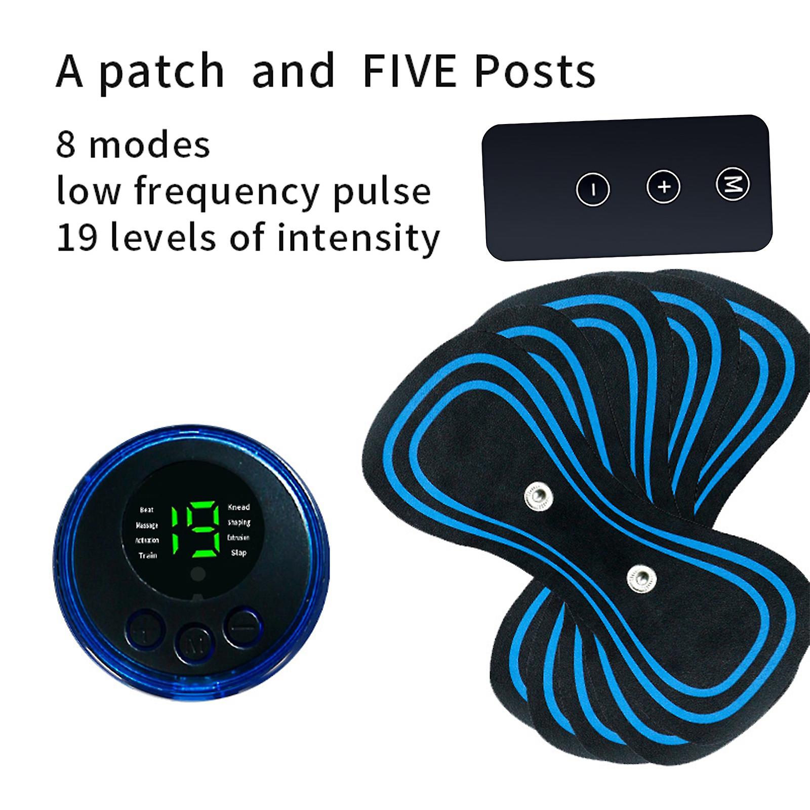 Micro curent EMS Mini MassagerTelecomandă acupuncte Massager