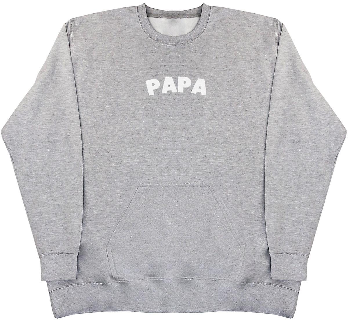 Papa - Huge Oversized Hoodless Hoodie