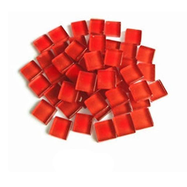 Red H made Tiny Mini Micro Glass Crystal Free Stone Craft Material