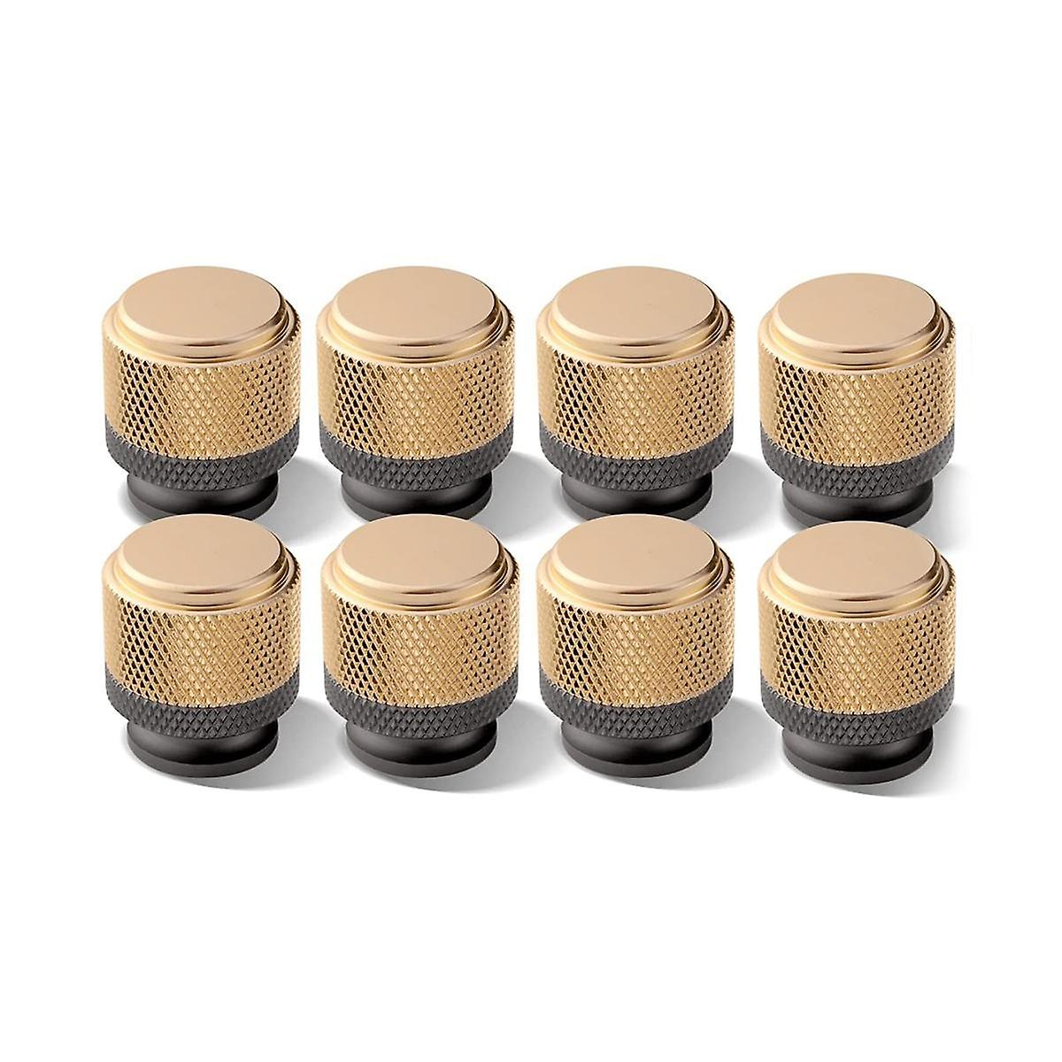 8 Pcs Knurled Cabinet Knobs Kitchen Drawer Knobs Knobs Handles Bathroom Cabinet Door Knobs Decorati