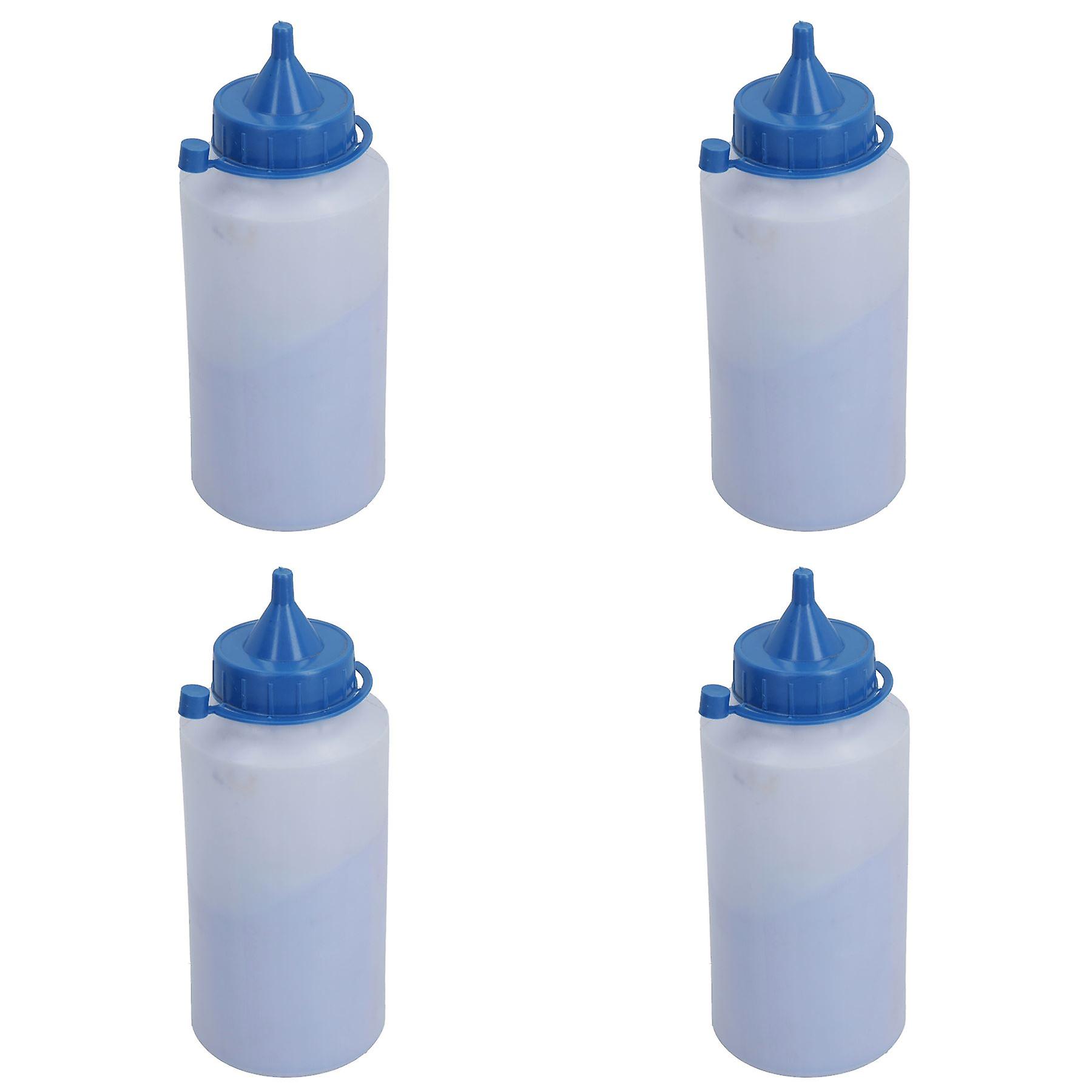 4 x Blue Brick Laying Marking Visible Straight Line Chalk Builders Refill 8oz 236G