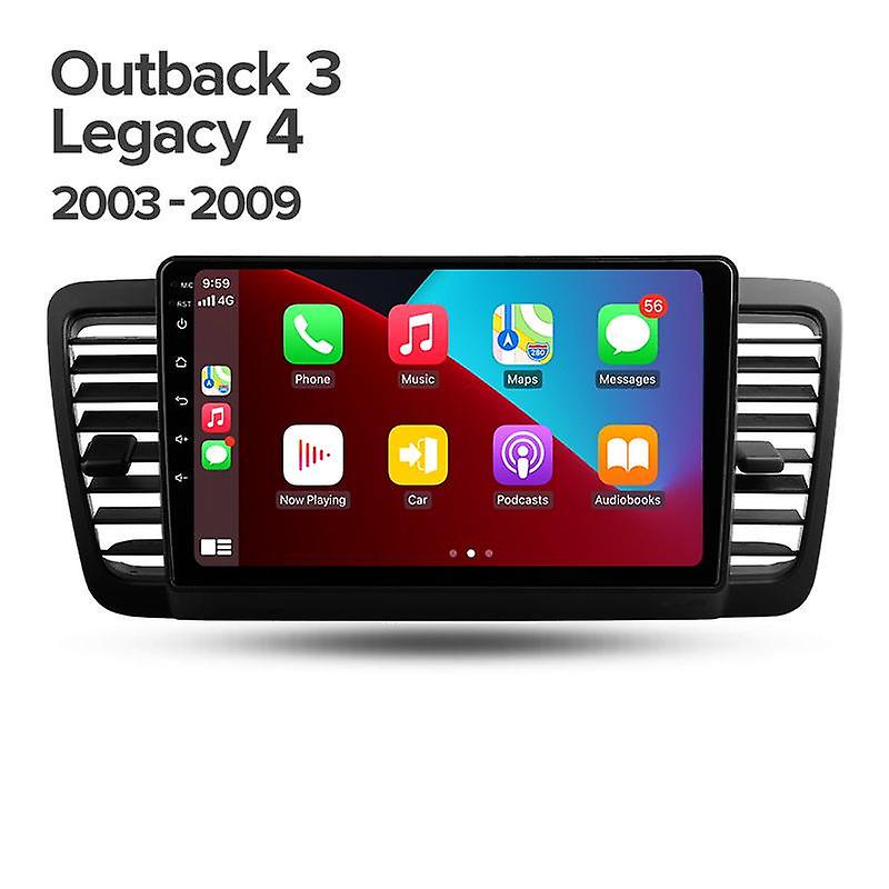 2din Android Car Radio Multimedia For Subaru Outback 3 Legacy 4 2003-2009 Stereo Carplay Navig GPS