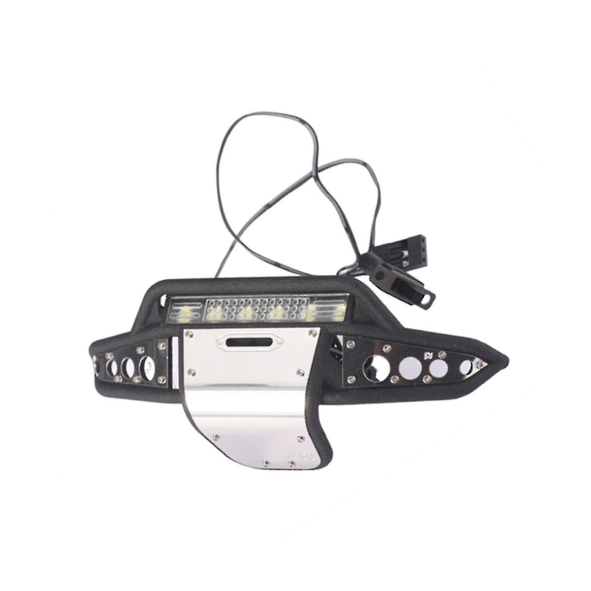 Bumper With Led For 4m 1/18 Rc Crawler Car S Accessories