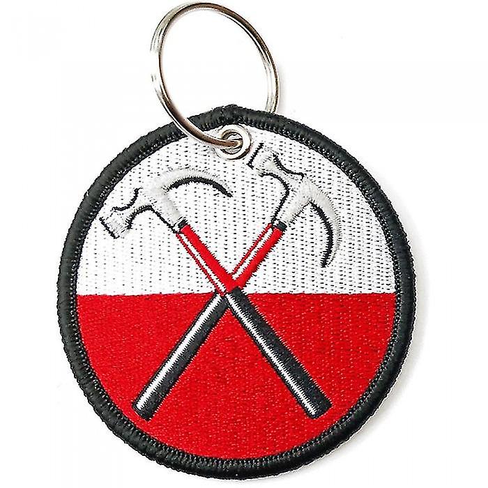 Pink Floyd The Wall Hammers Circle Double Sided Patch Keyring