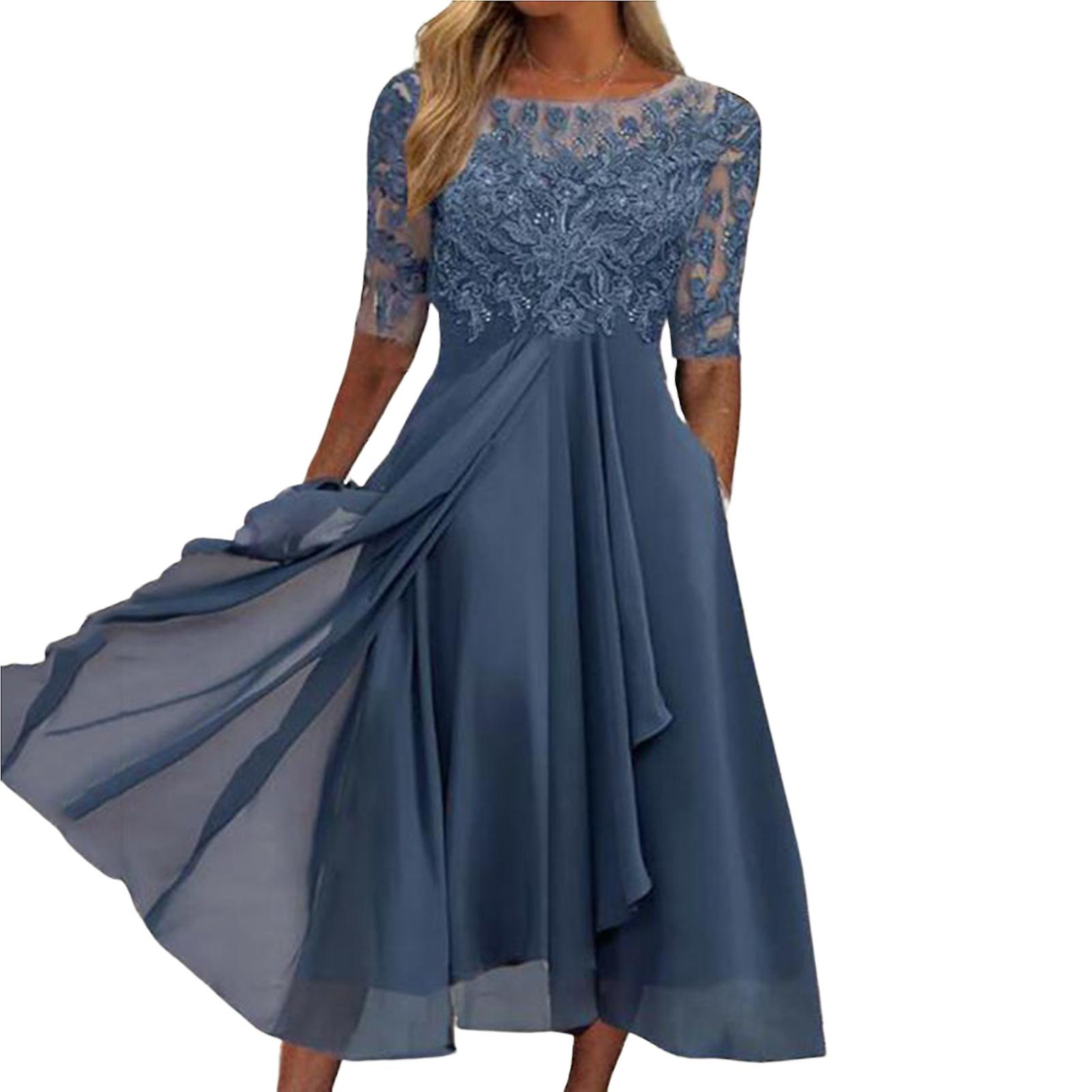 sachin and babi light blue dress Classic A-line Sweetheart Appliques Lace Floor-Length Chiffon Wedding Dress