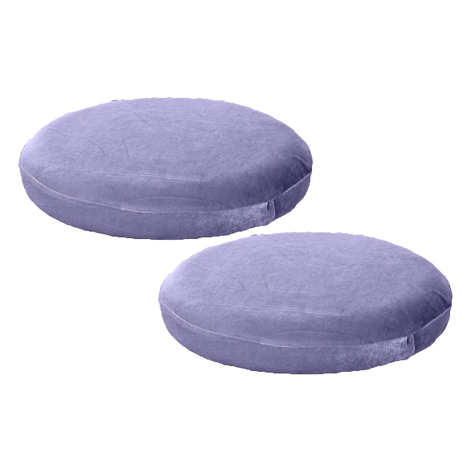 2pcs / pack Sala de estar Cojín Taburete redondo Cubierta Comedor Soft Stretch Bar Silla