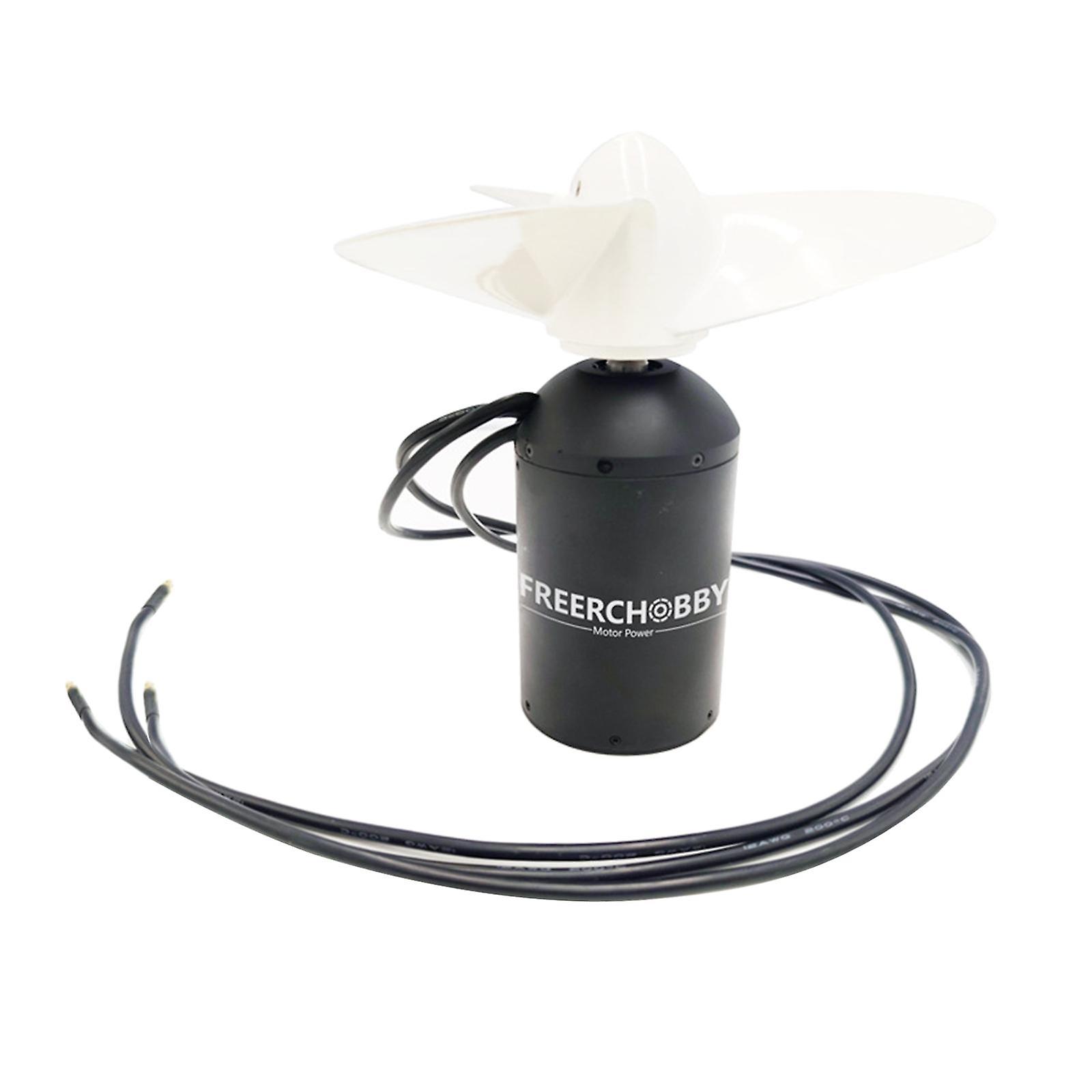 Submersible Underwater Thruster DC Motor 3 Blade Propeller for Modified Kit