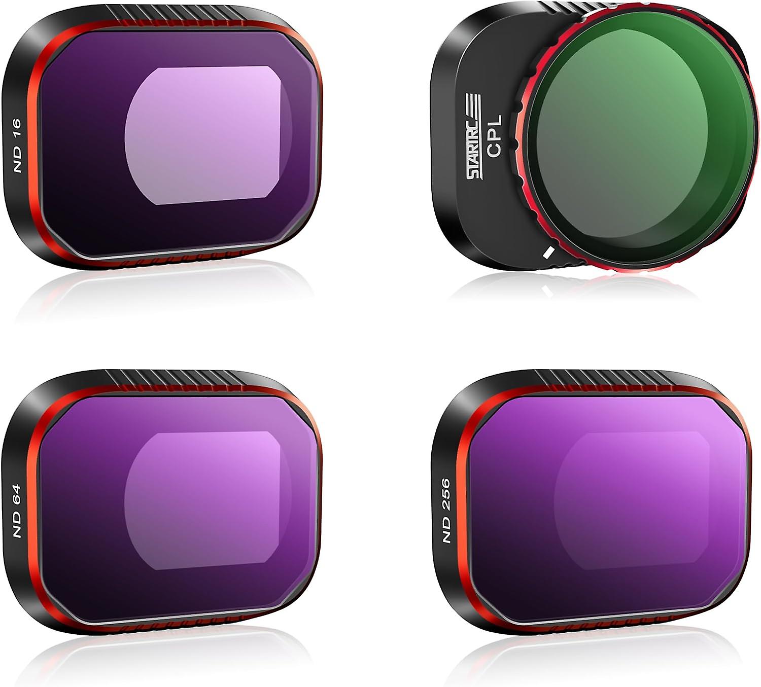 3/4/6pcs Multi-coated Nd Filter Set For Dj-innovations Mini 4 Pro Drone Accessor