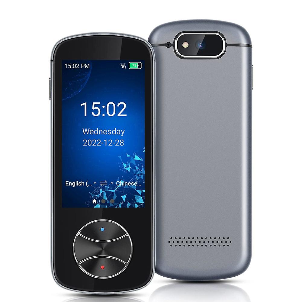 3.0in IPS Touch Screen Intelligent Translator 1500mAh Automatic Converter Electronic Interpreter Com