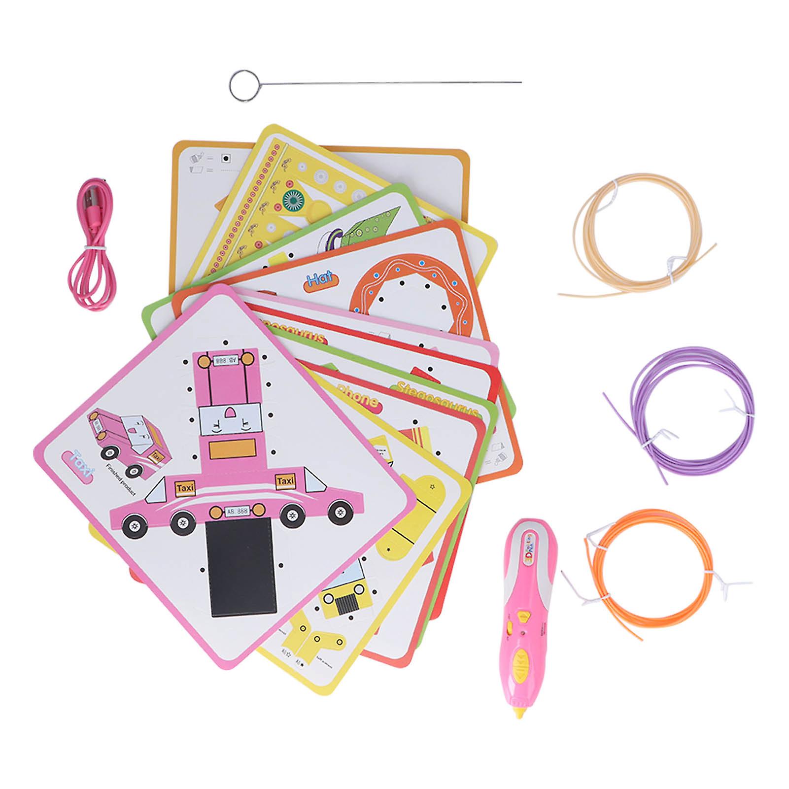 Childrens 3D Printing Pen Low Temperature, Wireless Charging