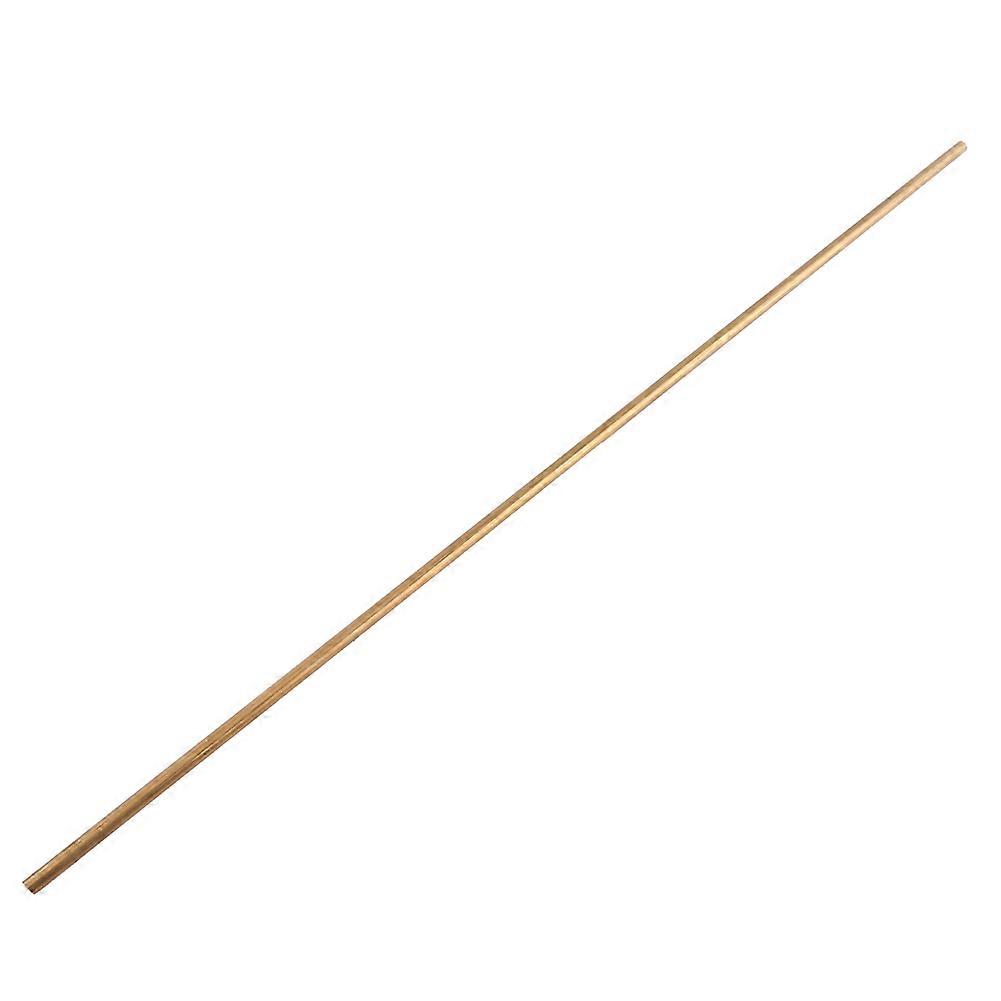 Brass Tube Pipe Tubing Round Length 50cm Model Making Tool(Outer Diameter 6mm)