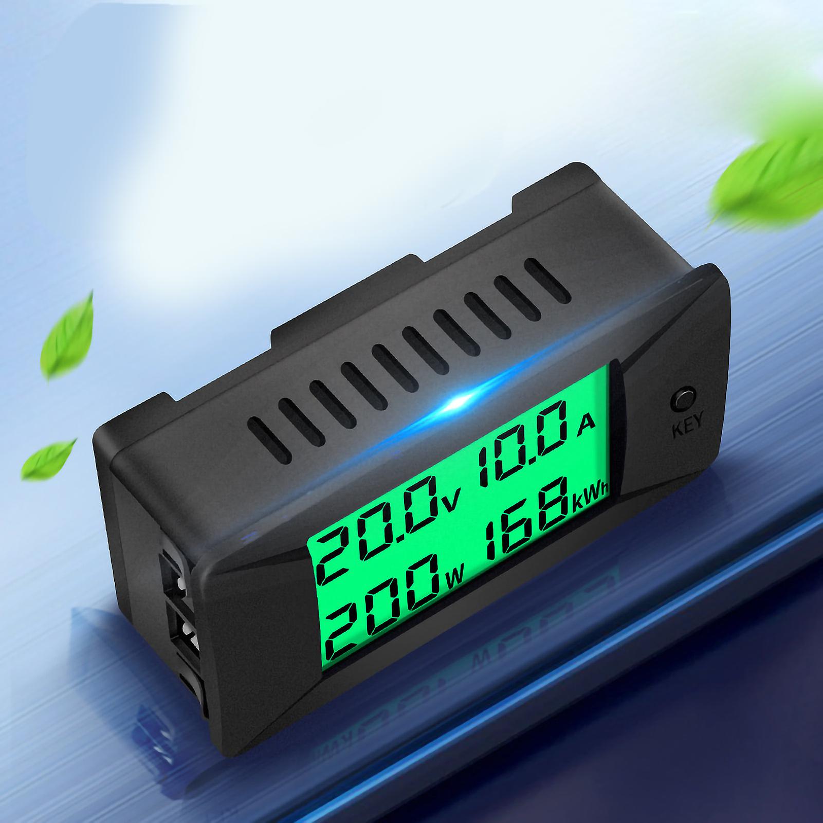 DC Digital Display Current Voltage Meter Voltmeter Ammeter 0?300V 50A Power Energy Consumption Test Meter