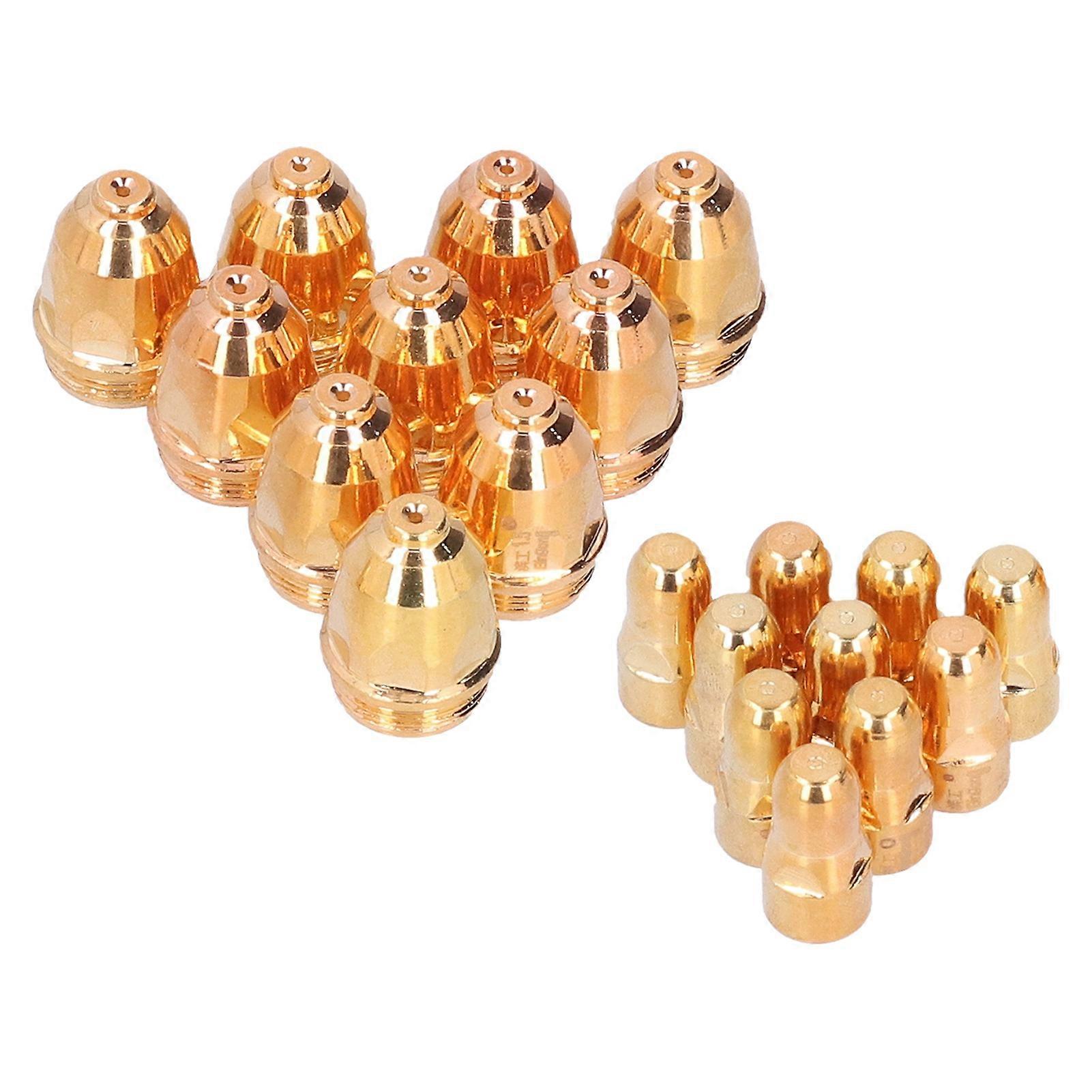 10 Set Plasma Cutter Consumables Electrode Tip Kit Nozzle Torch Accessories 1.5mm P80