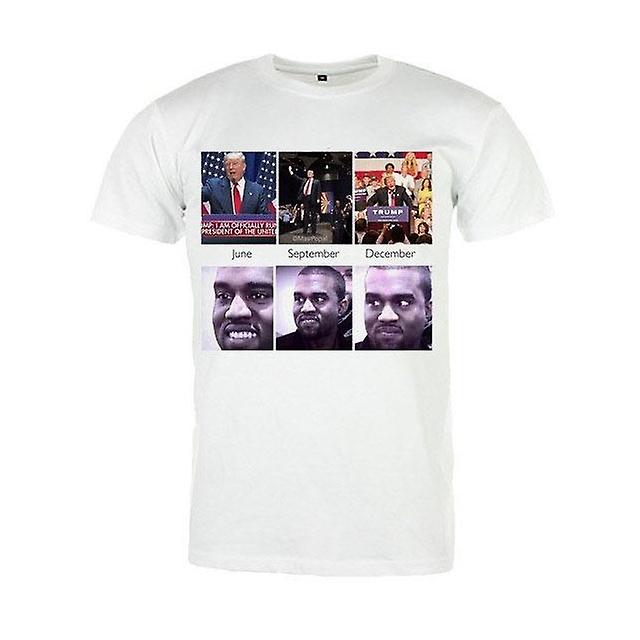 Funny Trump T-Shirt Kany West & Trump