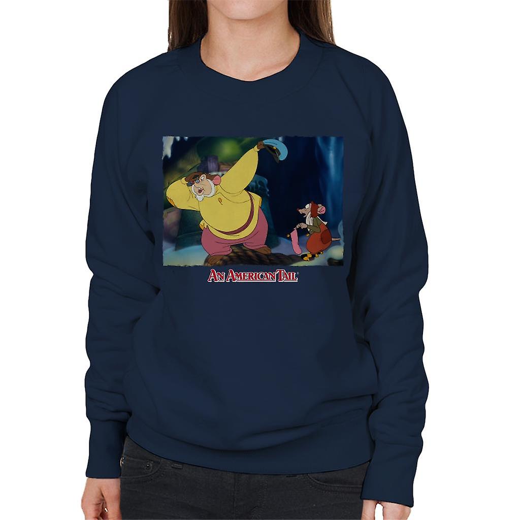 An American Tail Papa Searching Women's Sweatshirt