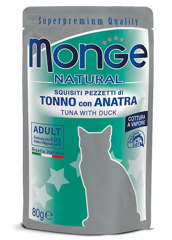 Sacos de Atum Natural Monge com Pato - Cat 80gr