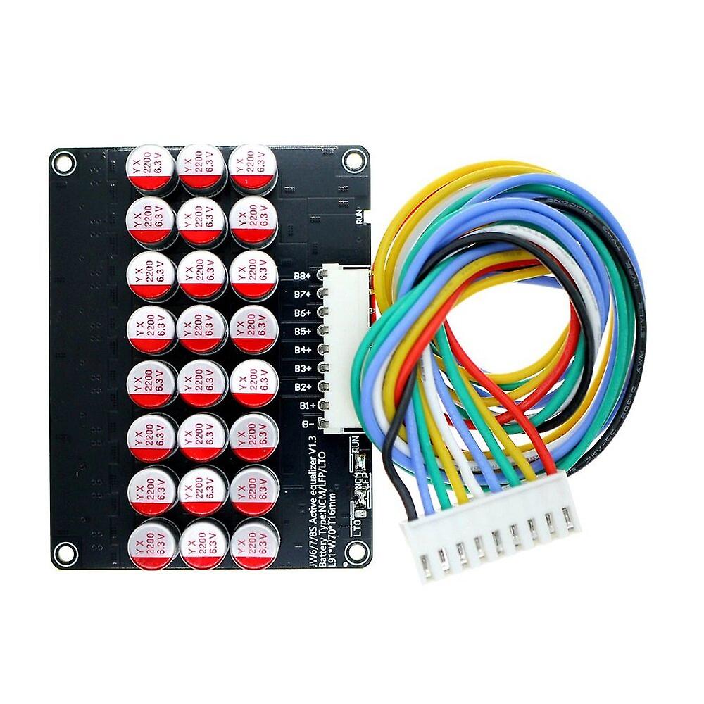 8 Strings Of Ternary Lithium Iron Phosphate Balance Protection Board Lithium Titanate 8s Active Balancer Energy Transfer
