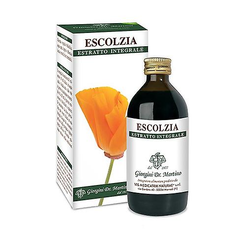 Escolzia integral extract 200 ml