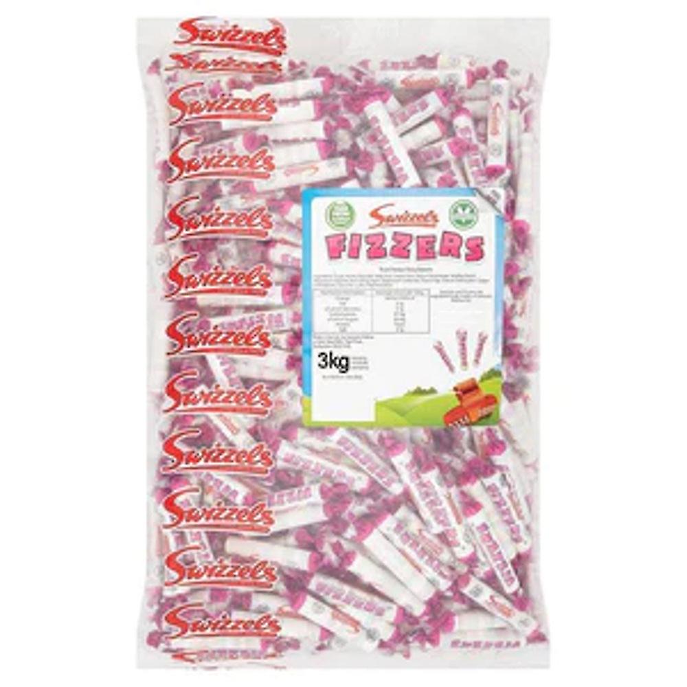 Swizzels Fizzers 3kg Fruit Flavoured Fizzy Yummy Sweets No Artificial Colours