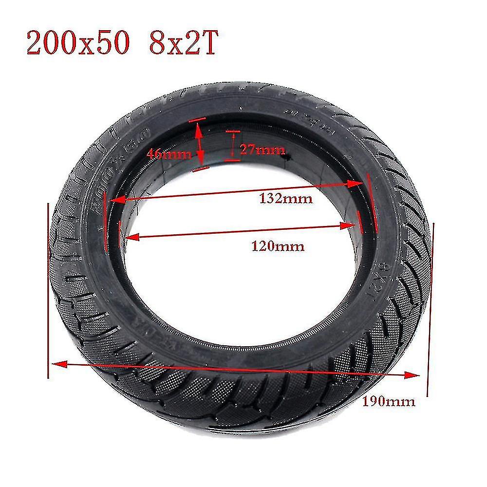 Gomme Affidabili 8 Pollici 200x50 in Gomma Perfette per